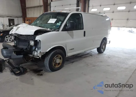 2006 Chevrolet Express Work Van из США, поврежденный, VIN 1GCHG35UX61149319
